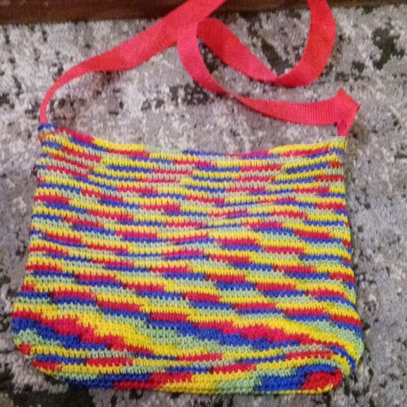 Crossbody knitted bag - Picture 2 of 3